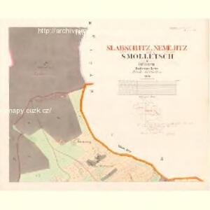 Smolletsch - c5777-2-003 - Kaiserpflichtexemplar der Landkarten des stabilen Katasters
