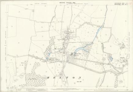 Hertfordshire VI.14 (includes: Barton in The Clay; Hexton; Higham Gobion; Shillington) - 25 Inch Map