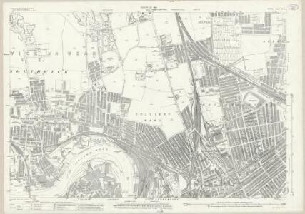 Durham VIII.10 (includes: Sunderland) - 25 Inch Map