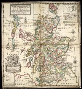 A pocket companion of ye roads of ye North part of Great Britain called Scotland ... / by Herman Moll.