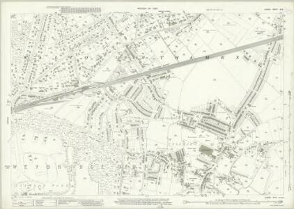 Surrey XII.9 (includes: Walton Upon Thames) - 25 Inch Map