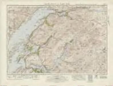 Loch Etive  & Glen Coe (54) - OS One-Inch map