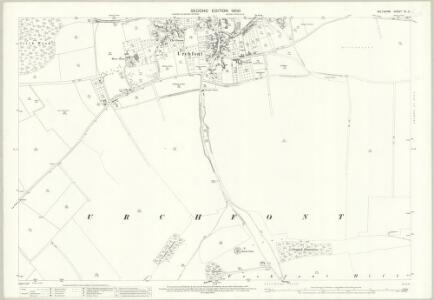 Wiltshire XL.11 (includes: Easterton; Urchfont) - 25 Inch Map