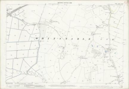 Kent XXXV.1 (includes: Whitstable) - 25 Inch Map