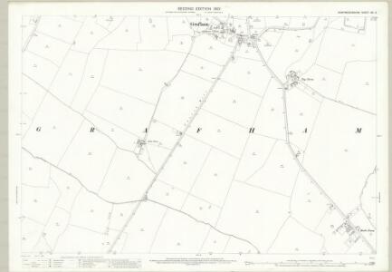 Huntingdonshire XXI.6 (includes: Buckden; Grafham; Great Staughton) - 25 Inch Map