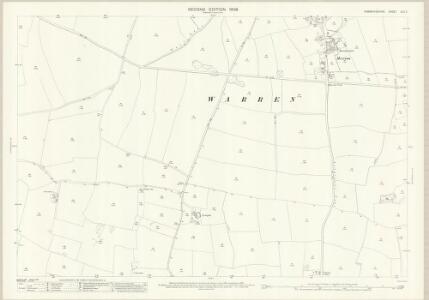 Pembrokeshire XLII.7 (includes: Castlemartin; St Twinnels; Warren) - 25 Inch Map