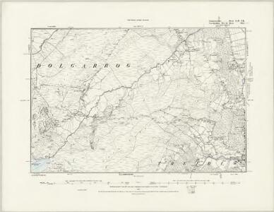 Caernarvonshire XIII.SW - OS Six-Inch Map