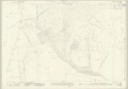 Wiltshire XXVIII.7 (includes: Avebury; Fyfield; Ogbourne St Andrew; Preshute; West Overton; Winterbourne Monkton) - 25 Inch Map