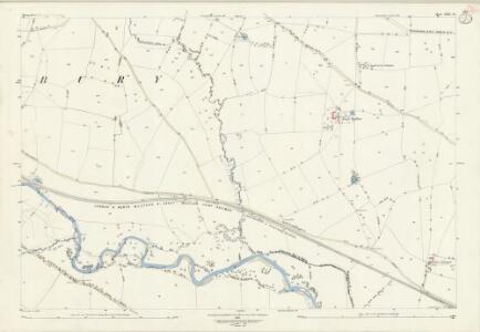 Shropshire LXXI.14 (includes: Bromfield; Onibury; Stanton Lacy) - 25 Inch Map