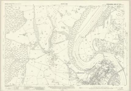 Monmouthshire XXVI.13 & 14 (includes: Aust; Chepstow; St Arvans; Tidenham) - 25 Inch Map