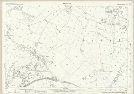 Derbyshire LX.3 (includes: Hartshorne; Stanton and Newhall; Swadlincote; Woodville) - 25 Inch Map