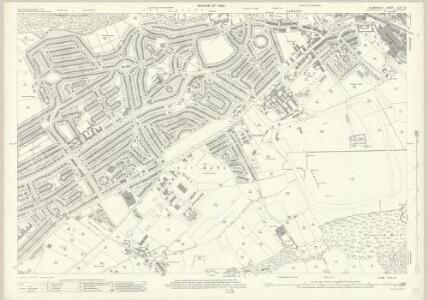 Glamorgan XLIII.13 (includes: Cardiff; Lecwith; Michaelston Le Pit; St Fagans) - 25 Inch Map