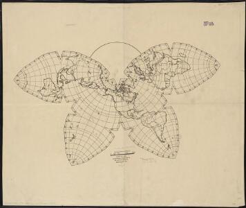 Map no. 245 [Waterman butterfly projection of the world]