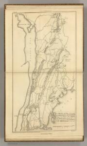 Country from Frog's Point to Croton River shewing the American and British Armies 1776.