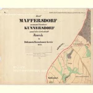 Maffersdorf - c8804-1-013 - Kaiserpflichtexemplar der Landkarten des stabilen Katasters