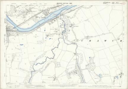 Northumberland (Old Series) XCVI.6 (includes: Prudhoe Castle; Prudhoe; Ryton; Wylam) - 25 Inch Map