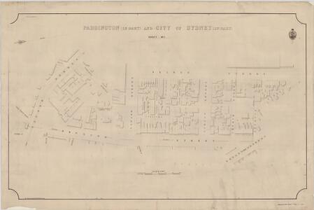 Paddington ~ Paddington (in part) & City of Sydney (in part), Sheet 1, 1885