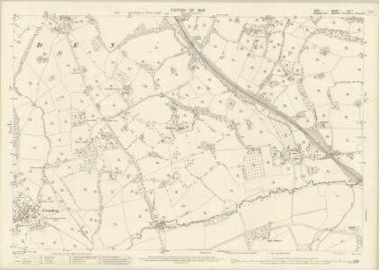 Kent LIX.7 (includes: Cowden; Hartfield) - 25 Inch Map