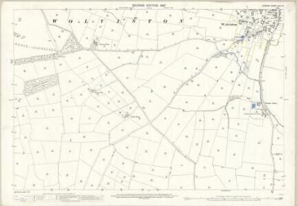 Durham XLIV.16 (includes: Billingham; Grindon) - 25 Inch Map