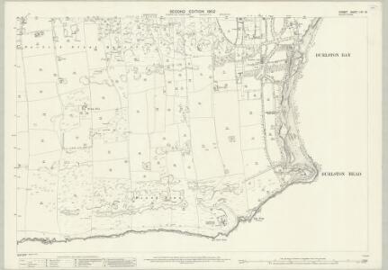 Dorset LVII.13 (includes: Swanage) - 25 Inch Map