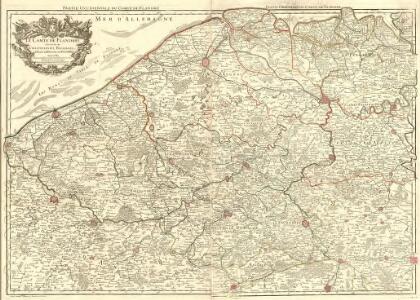 Le Comté de Flandres divisé en ses Chastellenies, Balliages, &c.