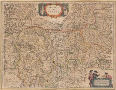 Territorio Di Trento [Karte], in: Novus Atlas, das ist, Weltbeschreibung, Bd. 3, S. 154.