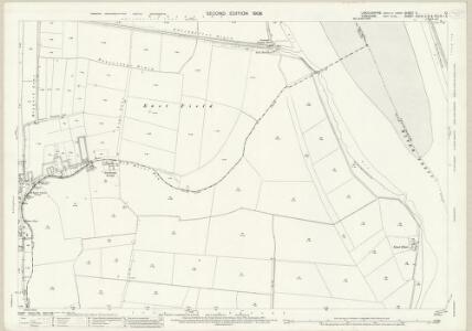 Lincolnshire V.10 (includes: Adlingfleet; Alkborough; Garthorpe; Ousefleet) - 25 Inch Map