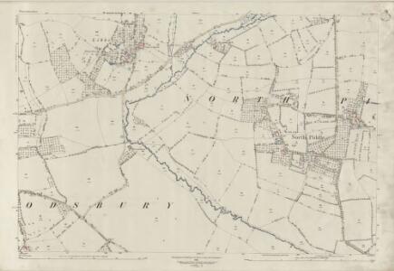 Worcestershire XXXIV.8 (includes: Grafton Flyford; Naunton Beauchamp; North Piddle; Upton Snodbury) - 25 Inch Map