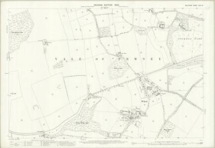 Wiltshire XXXV.15 (includes: Alton; Pewsey; Wilcot; Woodborough) - 25 Inch Map