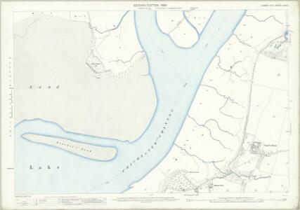 Sussex LXXII.3 (includes: Chidham; West Itchenor; West Thorney; West Wittering) - 25 Inch Map