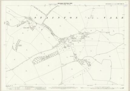 Lincolnshire XXXVIII.15 (includes: Kirmond Le Mire; Stainton Le Vale) - 25 Inch Map
