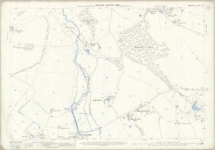 Hampshire and Isle of Wight XI.16 (includes: Hartley Wintney; Hook; Rotherwick; Winchfield) - 25 Inch Map