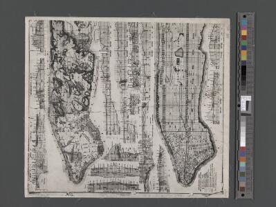 Geologic map and sections of Manhattan Island, State of New York