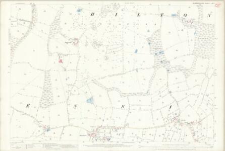 Staffordshire LVI.12 (includes: Essington; Featherstone; Hilton) - 25 Inch Map