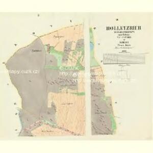 Holletzrieb (Holostrzewy) - c1970-1-002 - Kaiserpflichtexemplar der Landkarten des stabilen Katasters