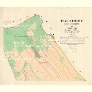 Hausdorf (Hukowice) - m0925-1-001 - Kaiserpflichtexemplar der Landkarten des stabilen Katasters