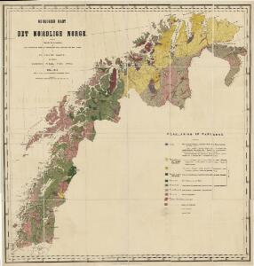 Geologiske kart 12a: Geologisk kart over Det Nordlige Norge