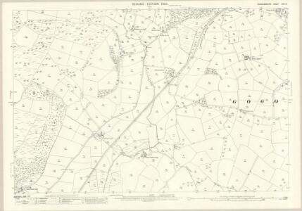 Cardiganshire XXVI.15 (includes: Betws Leucu; Llanddewi Brefi; Llanfair Clydogau; Llangybi) - 25 Inch Map