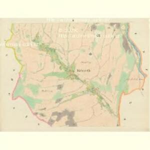 Kömeth (Komiatky) - m1260-1-002 - Kaiserpflichtexemplar der Landkarten des stabilen Katasters
