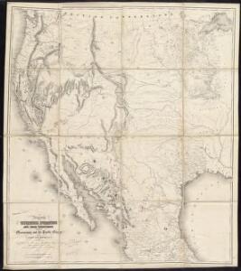 Map of the United States and their territories between the Mississippi and the Pacific Ocean; and part of Mexico