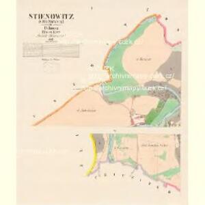 Stienowitz (Stienowce) - c7770-1-001 - Kaiserpflichtexemplar der Landkarten des stabilen Katasters