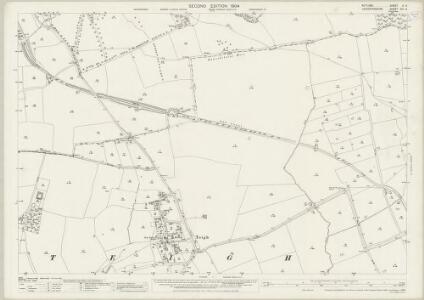 Rutland II.14 (includes: Market Overton; Teigh; Wymondham) - 25 Inch Map