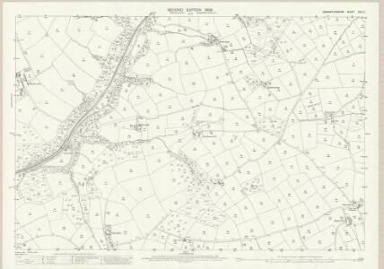 Carmarthenshire XXXI.2 (includes: Cynwyl Elfed; Llanpumsaint) - 25 Inch Map