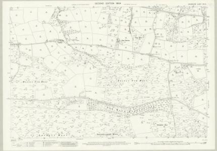 Devon XXIII.6 (includes: East Anstey; Knowstone; Molland; West Anstey) - 25 Inch Map