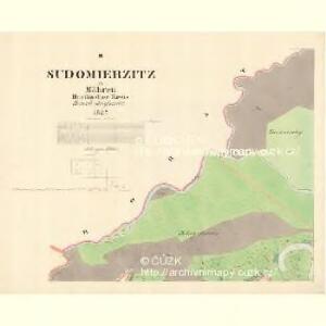 Sudomierzitz - m2945-1-002 - Kaiserpflichtexemplar der Landkarten des stabilen Katasters