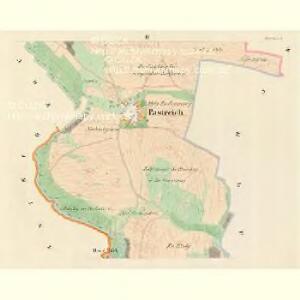 Pastreich (Hradissek) - m0896-1-002 - Kaiserpflichtexemplar der Landkarten des stabilen Katasters