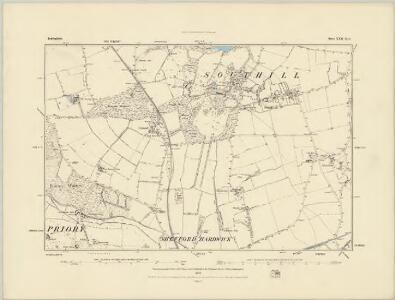 Bedfordshire XXII.SW - OS Six-Inch Map