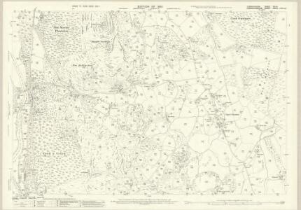 Denbighshire XVI.14 (includes: Betws Y Coed; Llanrwst Rural) - 25 Inch Map