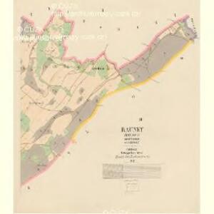 Rauney (Rauneg) - c6576-1-001 - Kaiserpflichtexemplar der Landkarten des stabilen Katasters