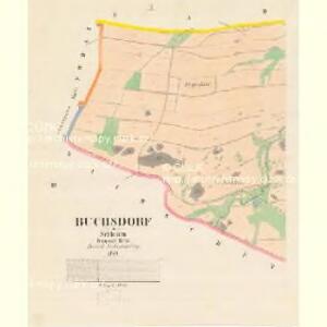 Buchsdorf - m0288-1-001 - Kaiserpflichtexemplar der Landkarten des stabilen Katasters